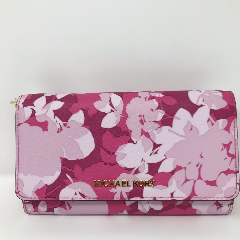 Michael Kors Jet Set Granita LG Phone Crossbody